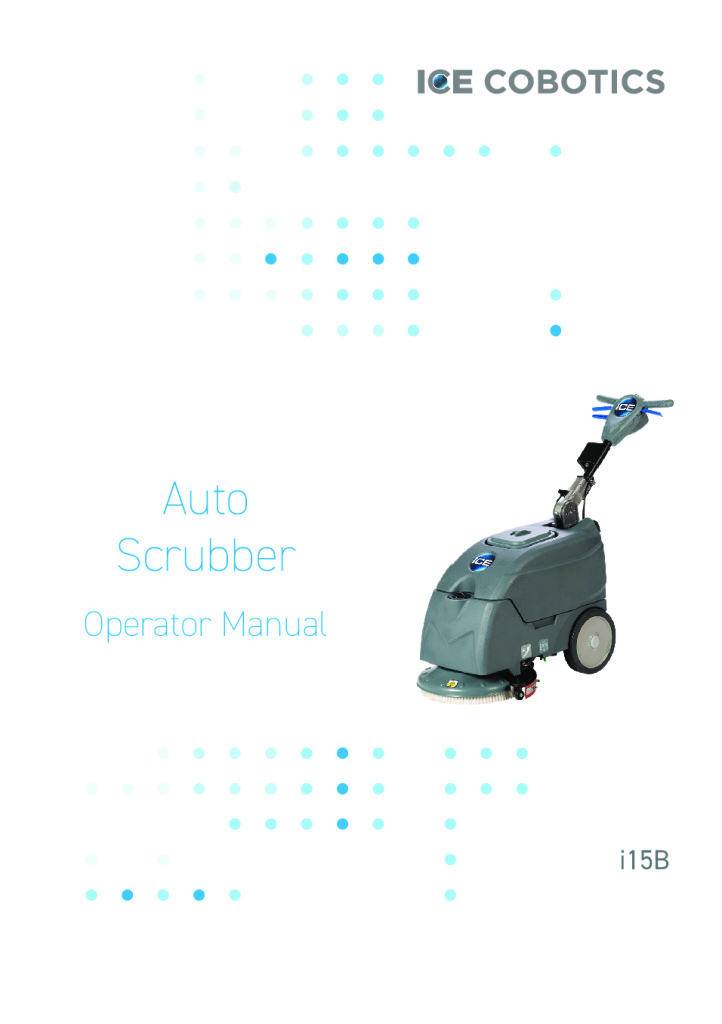 ICE Cobotics Standard Line Manual 15B ENG